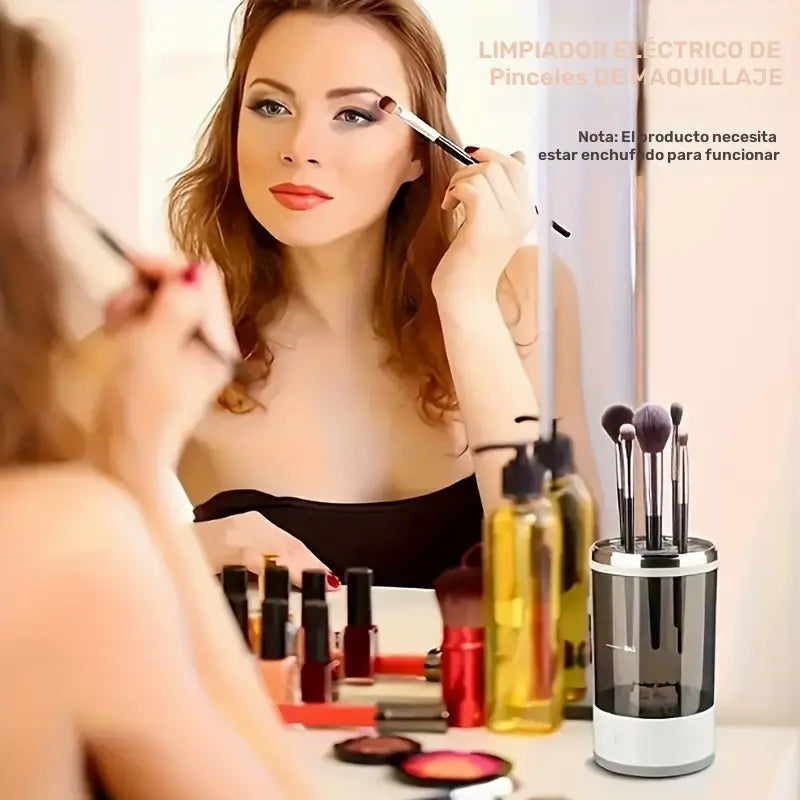 Limpiador automático de brochas