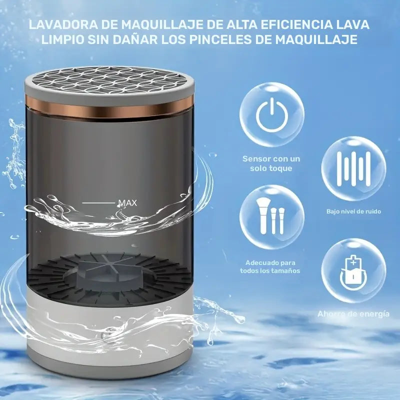 Limpiador automático de brochas