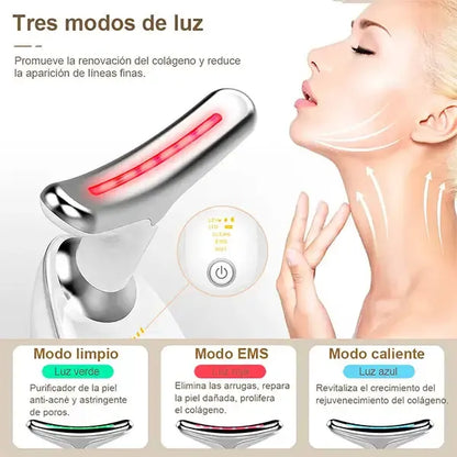 Masajeador Facial + Depilador Facial GRATIS